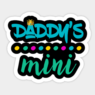 Daddy Mini Sticker